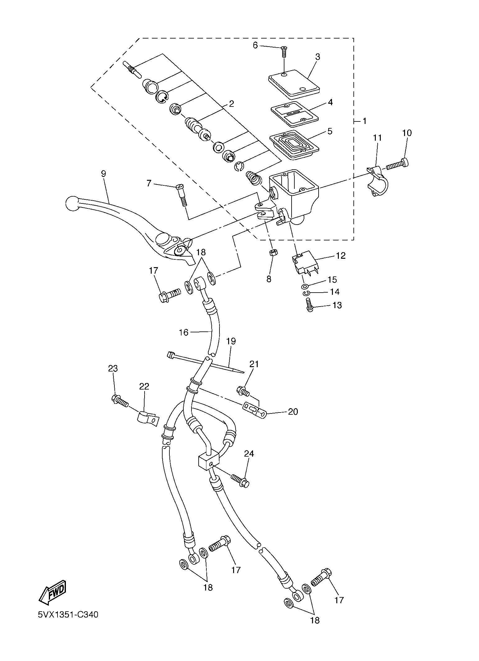 Billede til varegruppe PUMP FRONT BRAKES