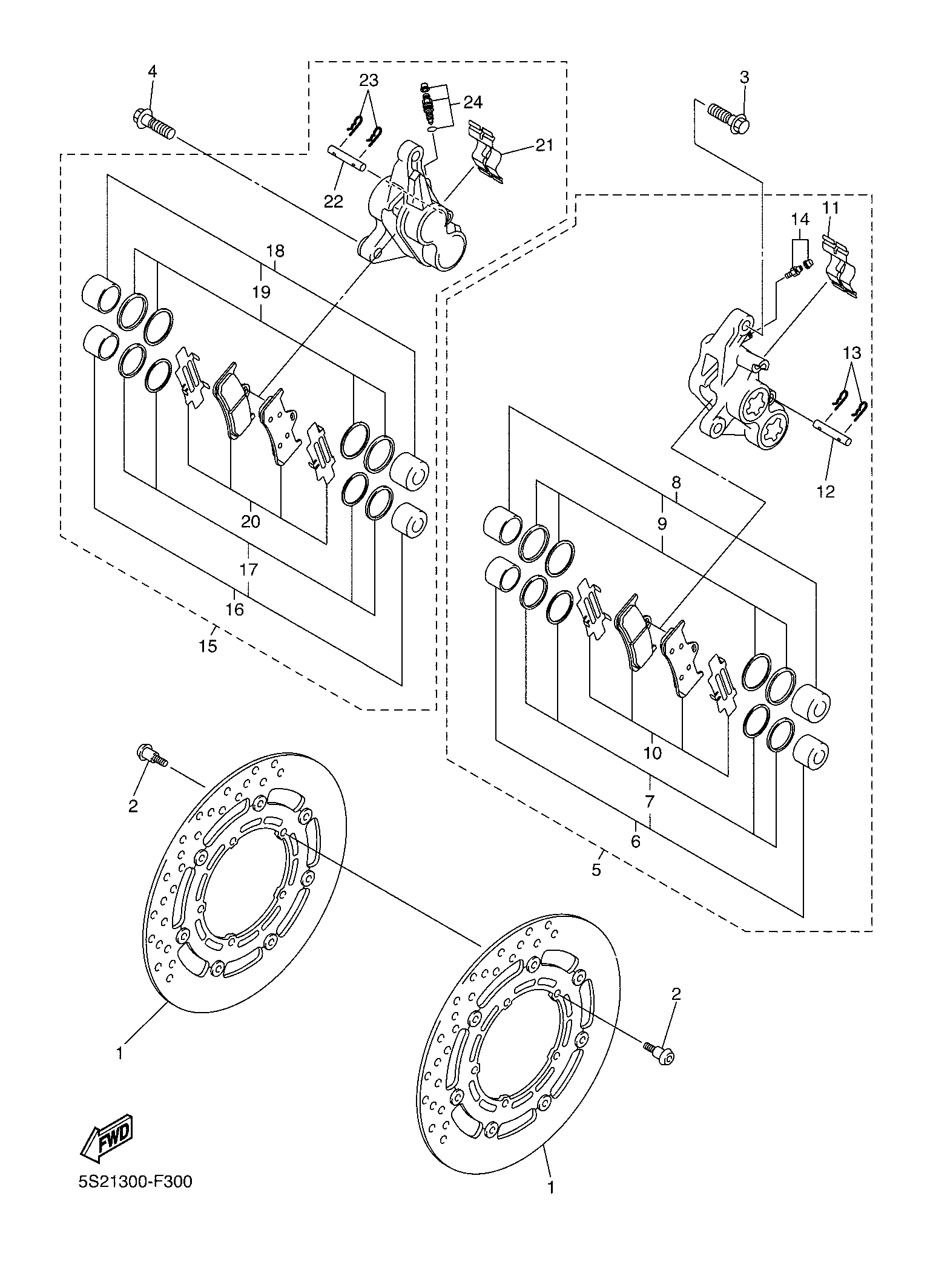 Billede til varegruppe TOMEN FRONT BRAKES