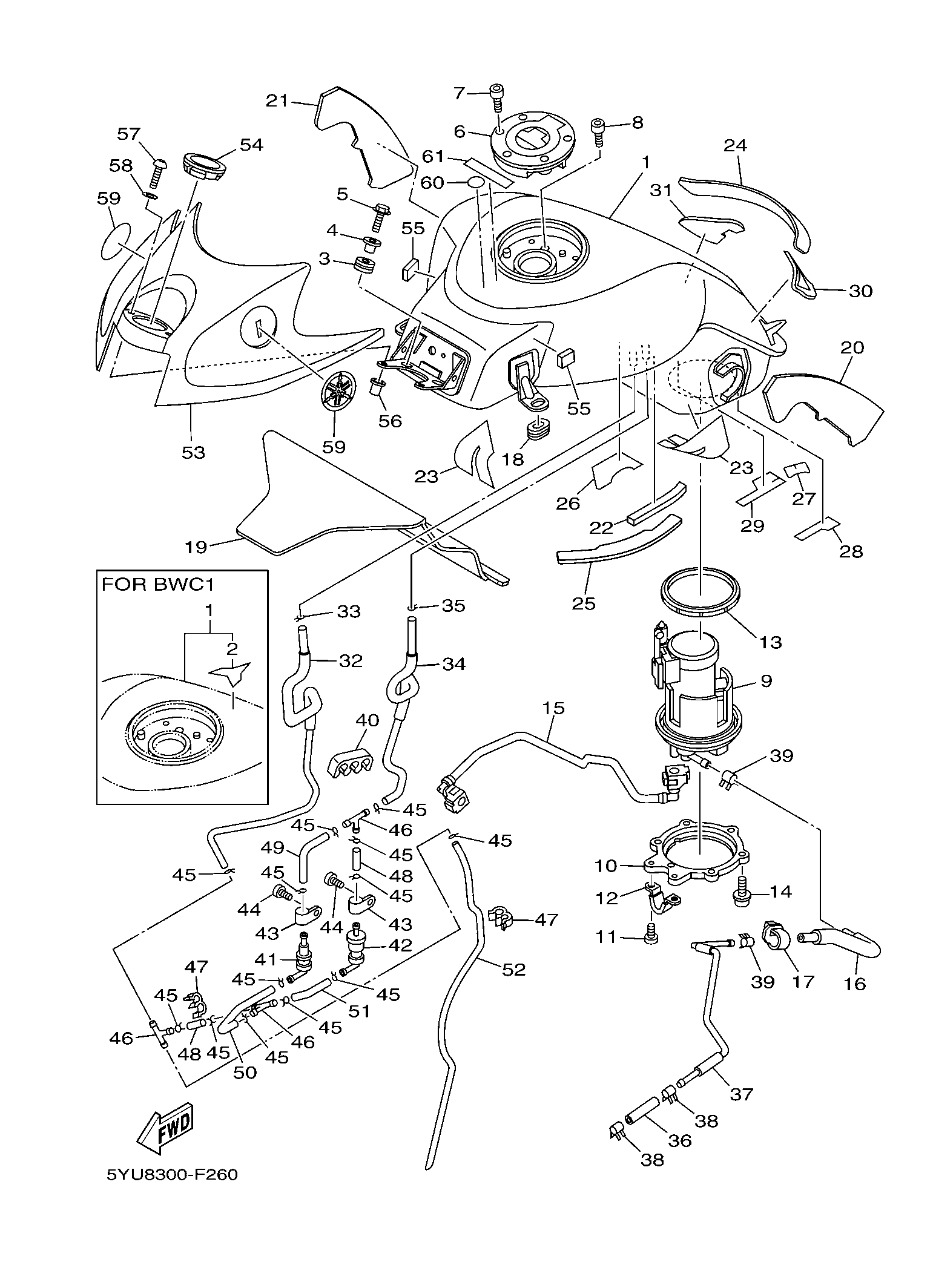 Picture for category GASOLINE TANK