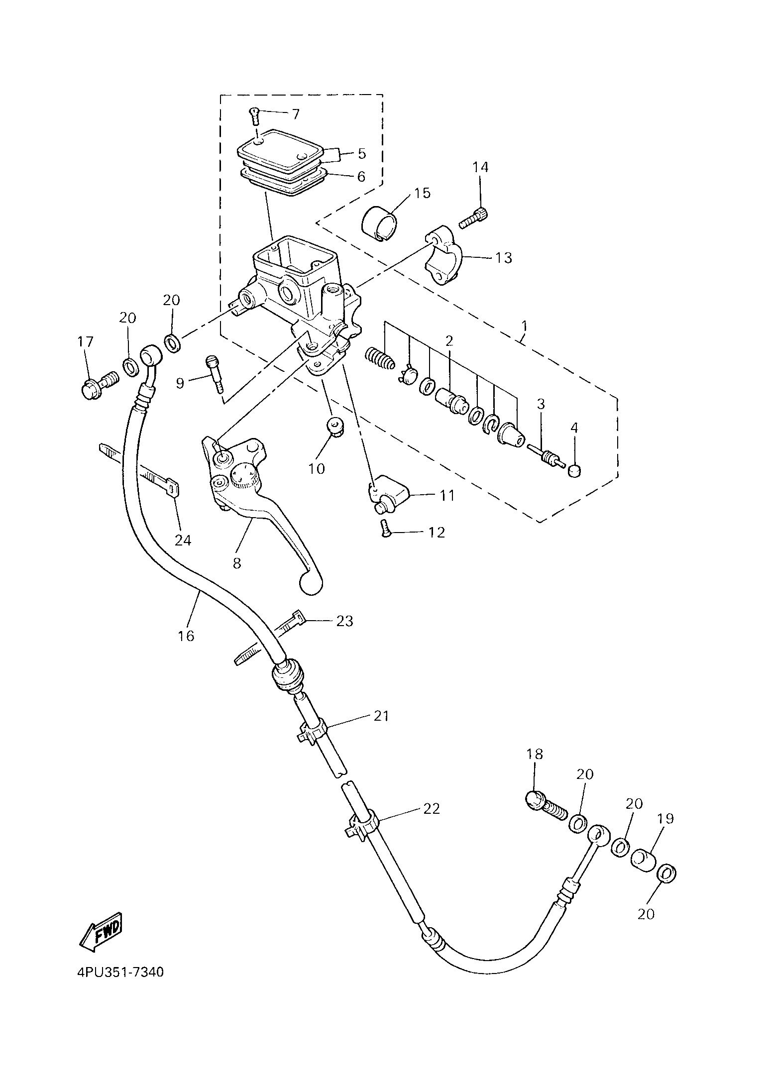 Billede til varegruppe PUMP FRONT BRAKES 2