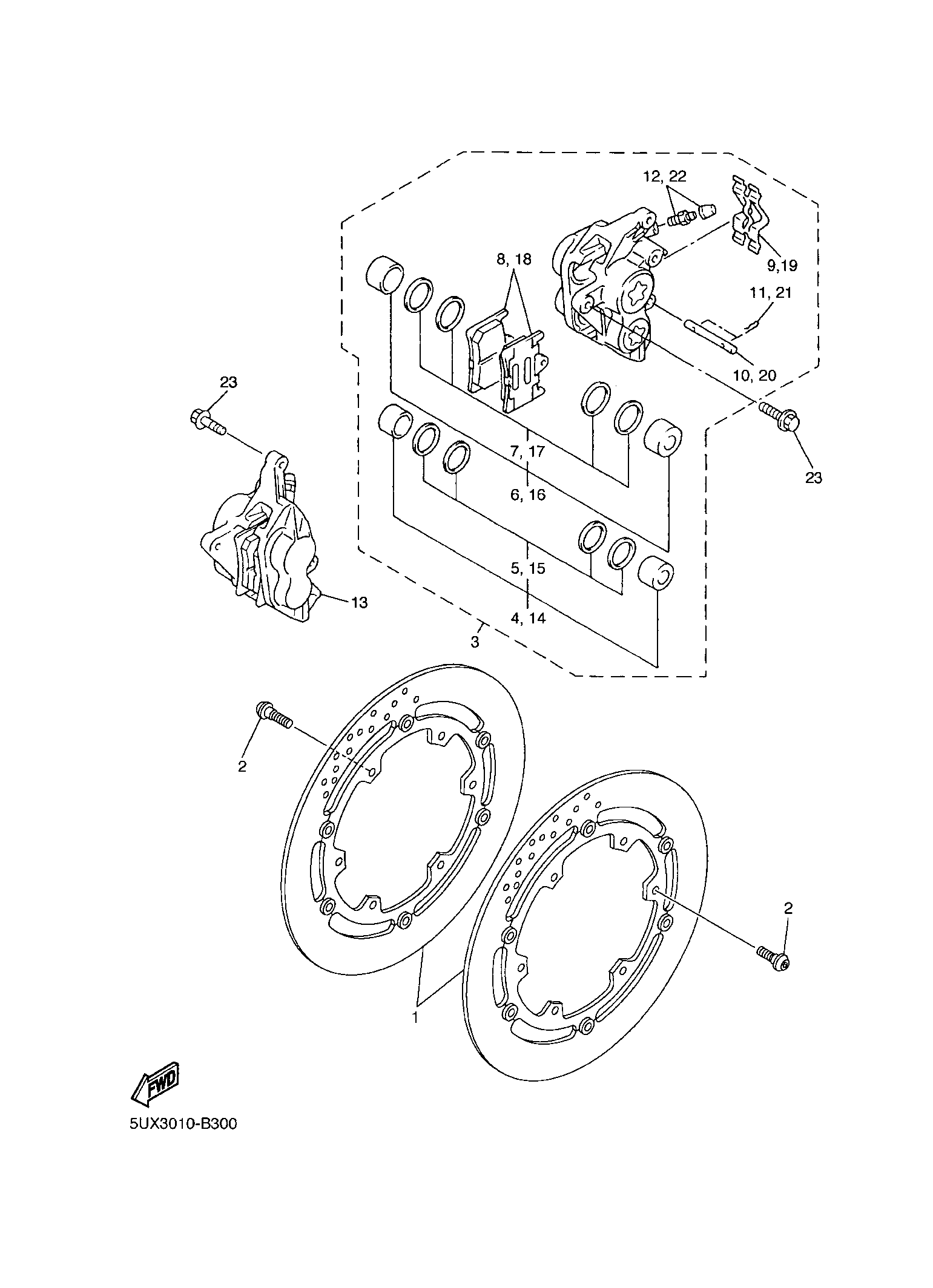 Billede til varegruppe TOMEN FRONT BRAKES