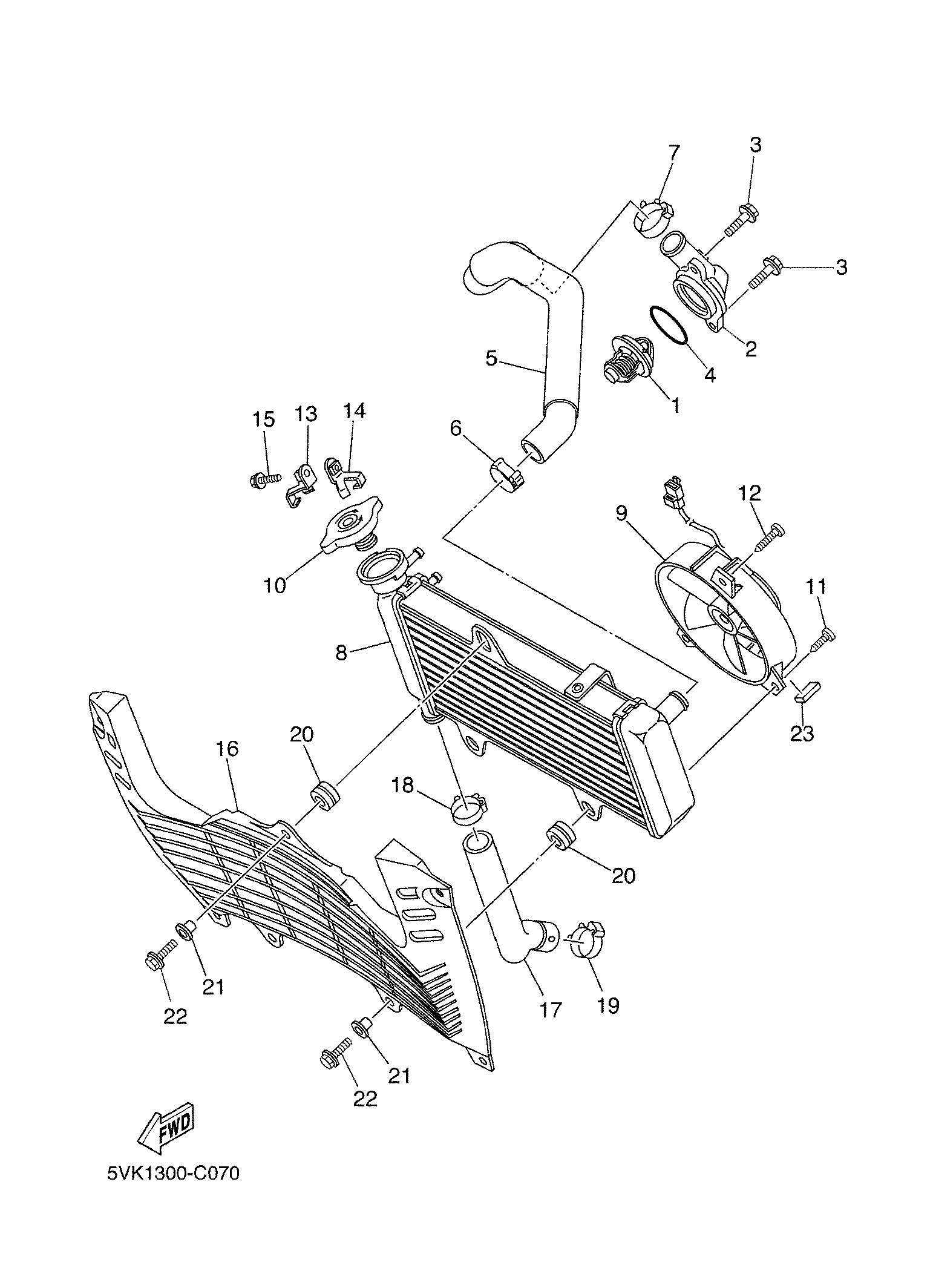 Picture for category AND THE RADIATOR HOSES