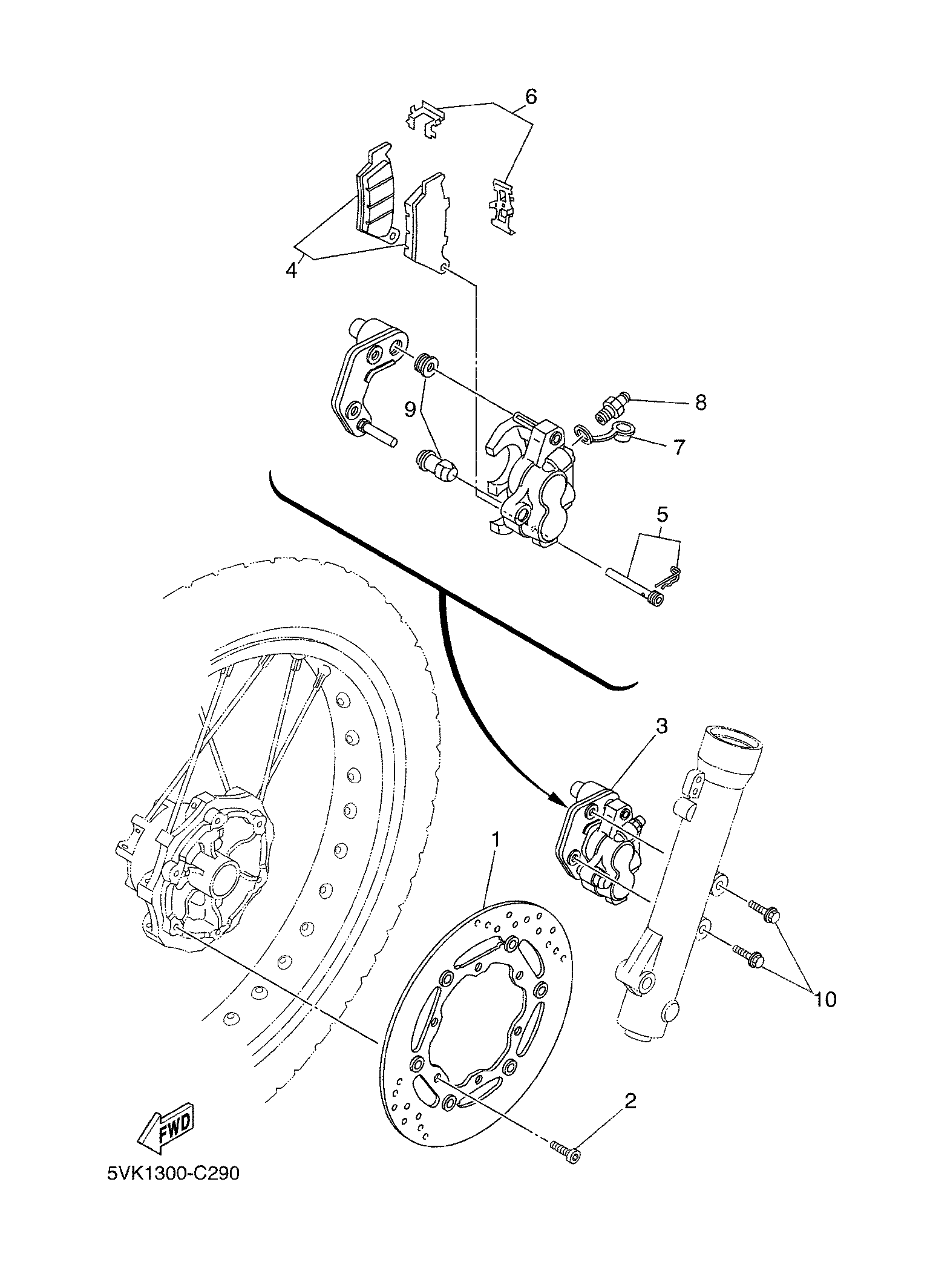 Billede til varegruppe TOMEN FRONT BRAKES