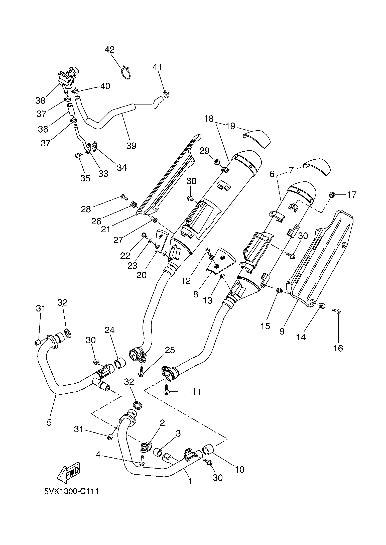 Billede til varegruppe EXHAUST SYSTEM