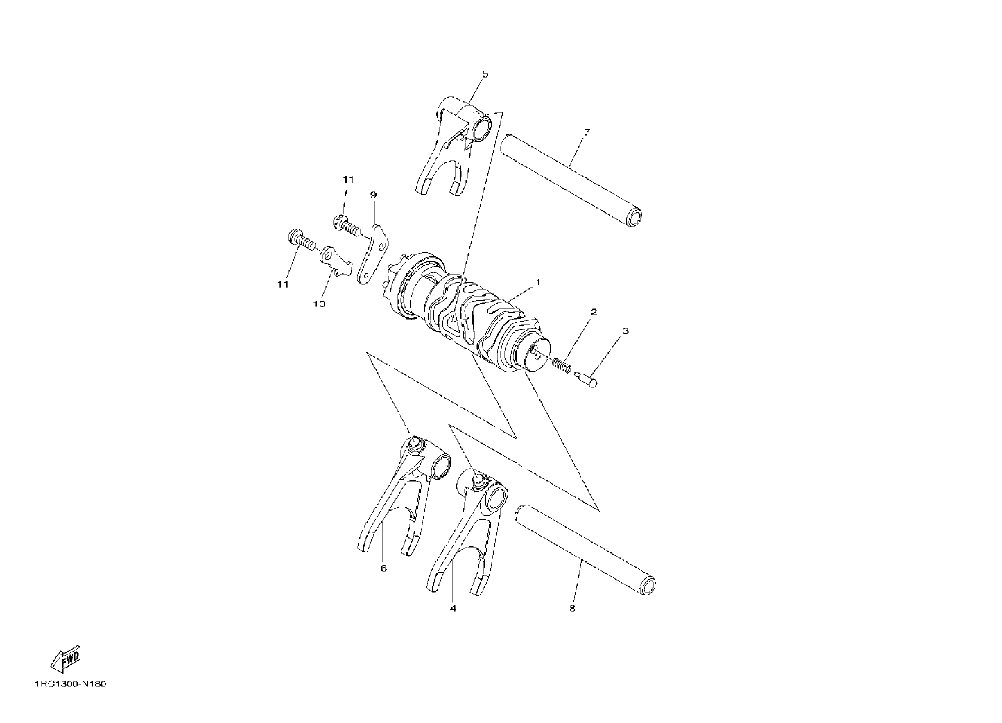 Billede til varegruppe MECHANISM GEARSHIFT
