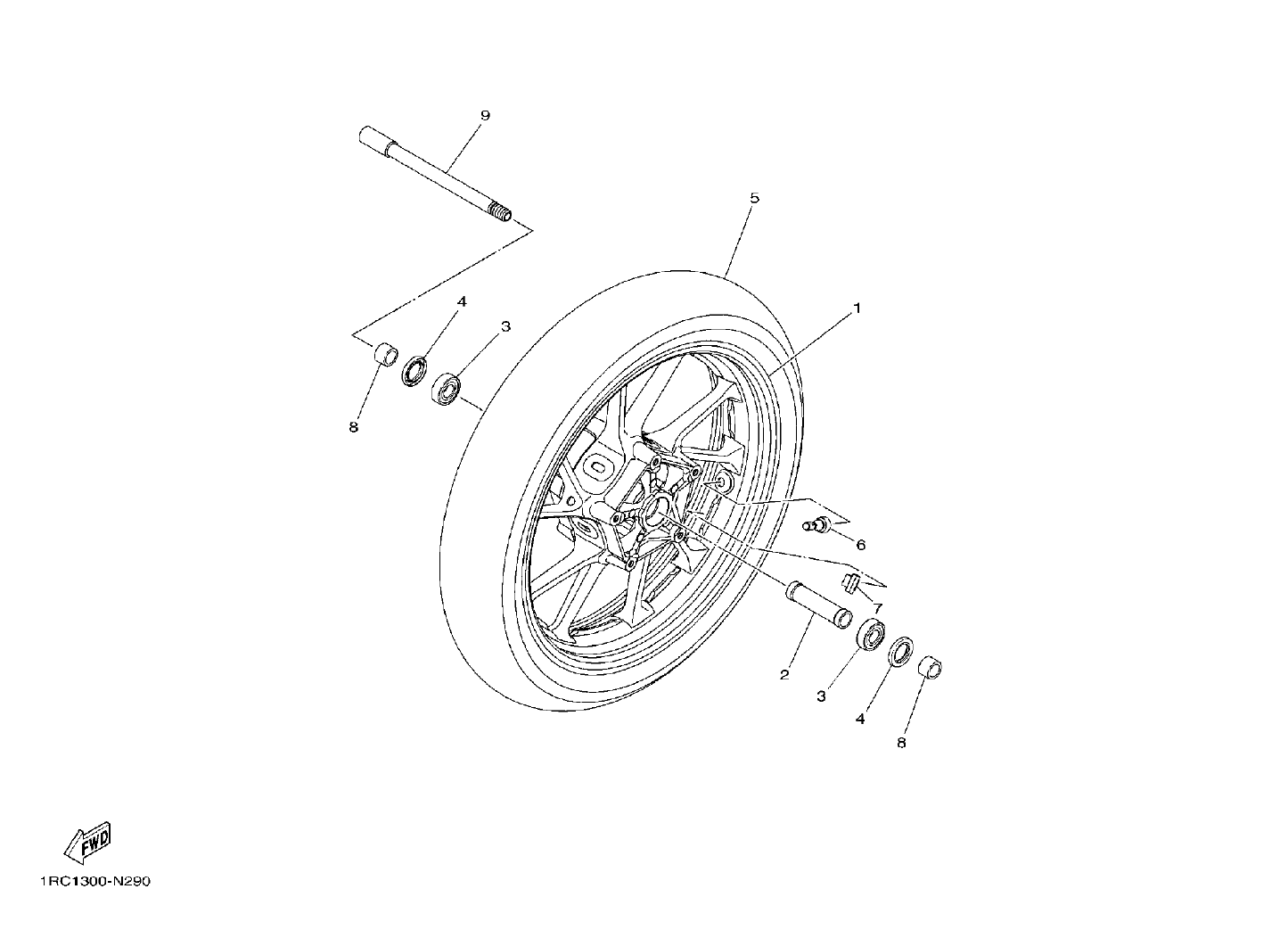 Billede til varegruppe FRONT WHEEL