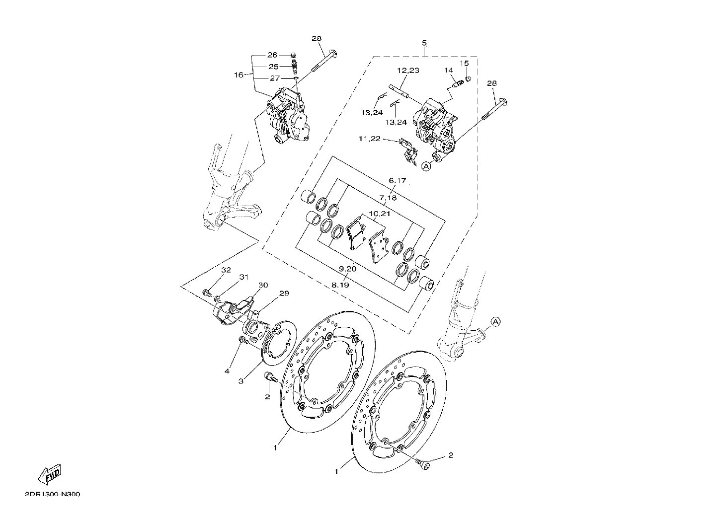 Billede til varegruppe TOMEN FRONT BRAKES