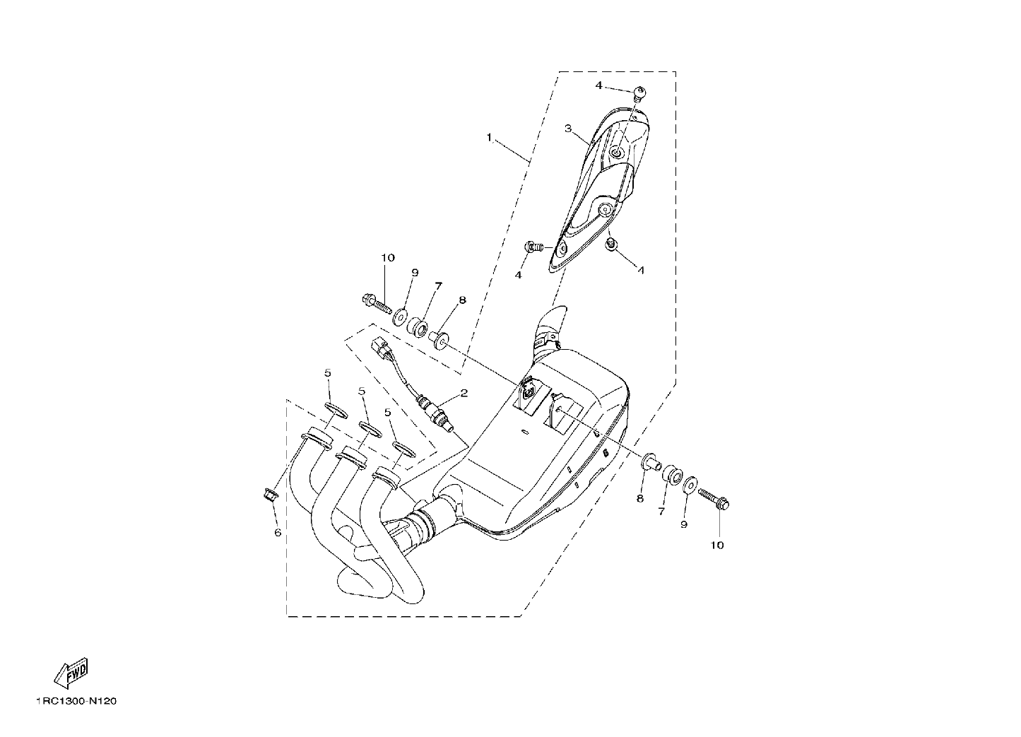 Billede til varegruppe EXHAUST SYSTEM