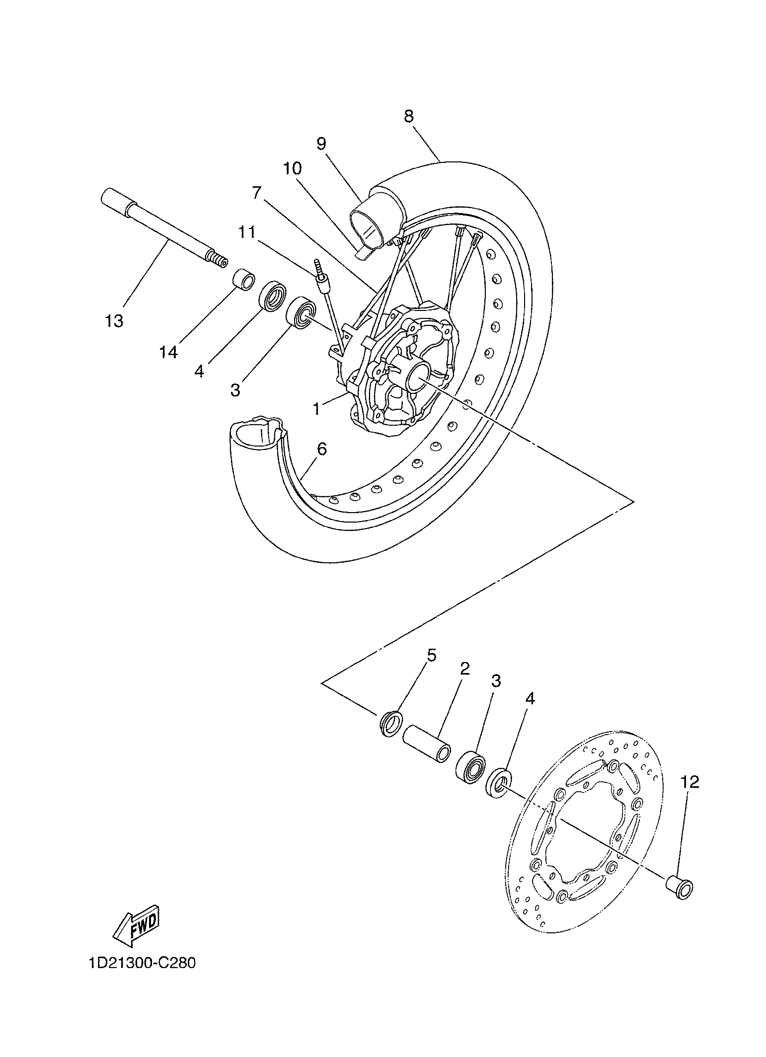 Billede til varegruppe FRONT WHEEL