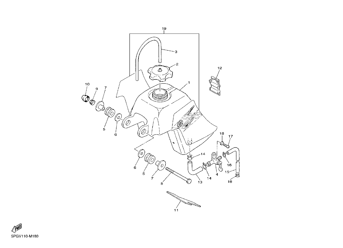 Billede til varegruppe GASOLINE TANK