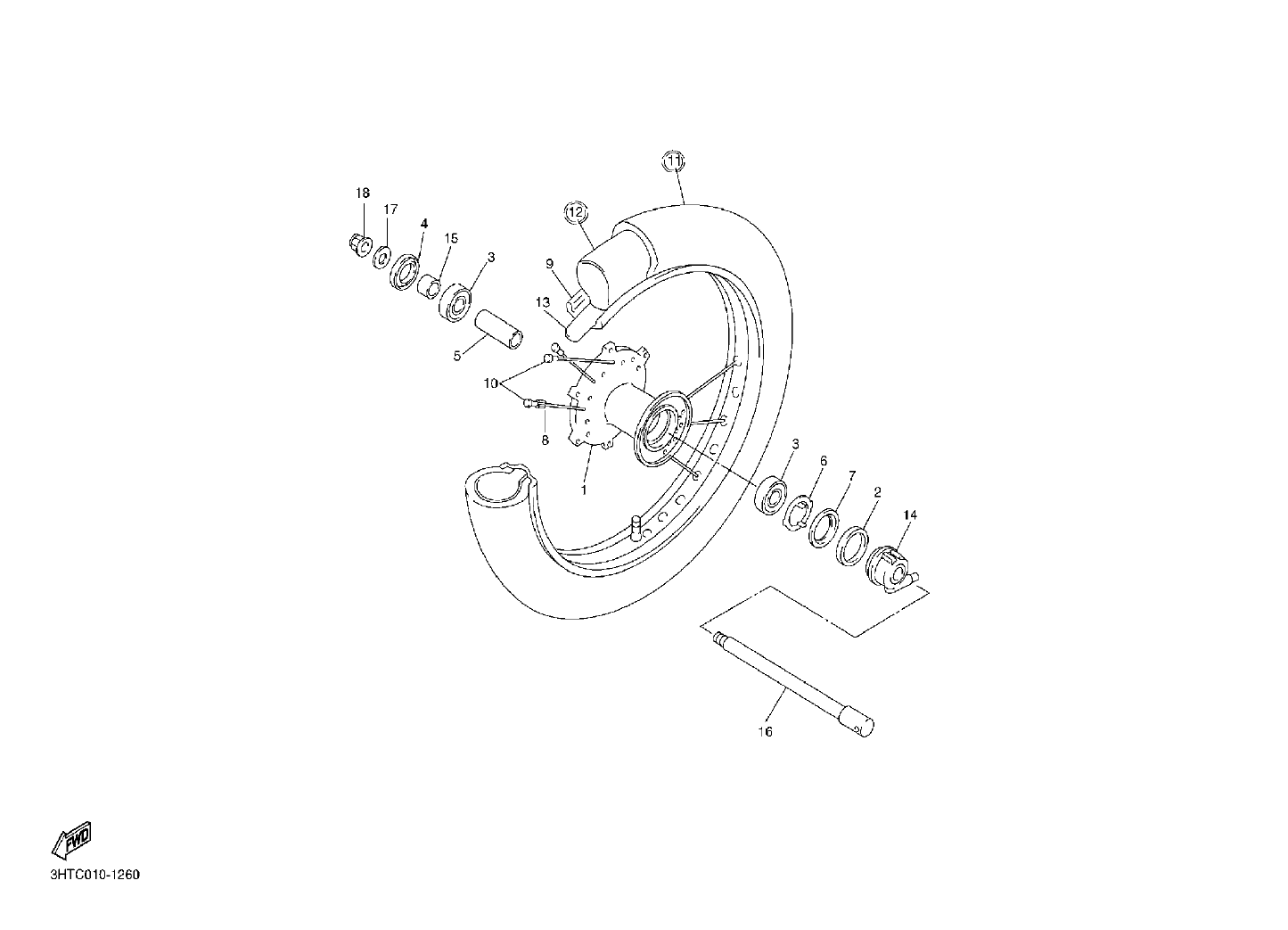 Bild für Kategorie FRONT WHEEL