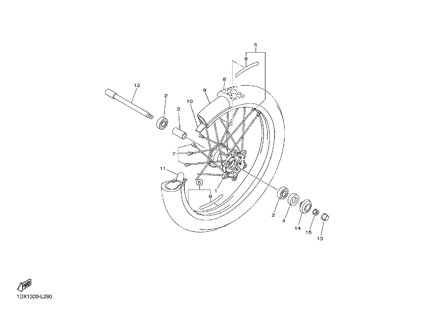 Billede til varegruppe FRONT WHEEL