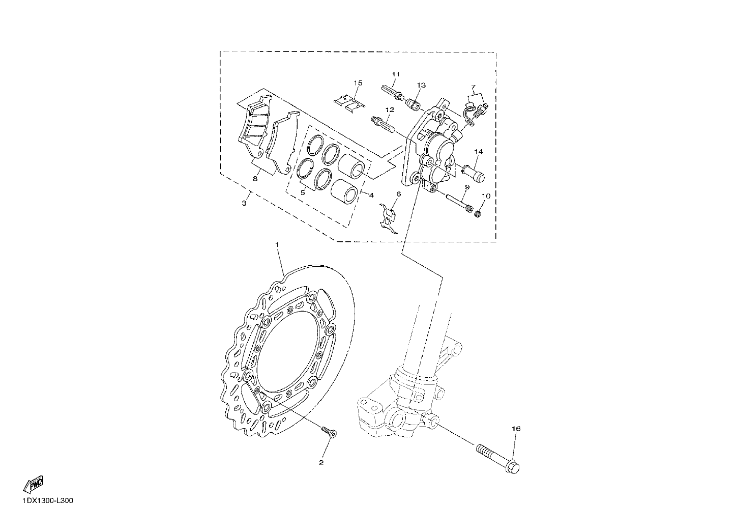 Billede til varegruppe TOMEN FRONT BRAKES