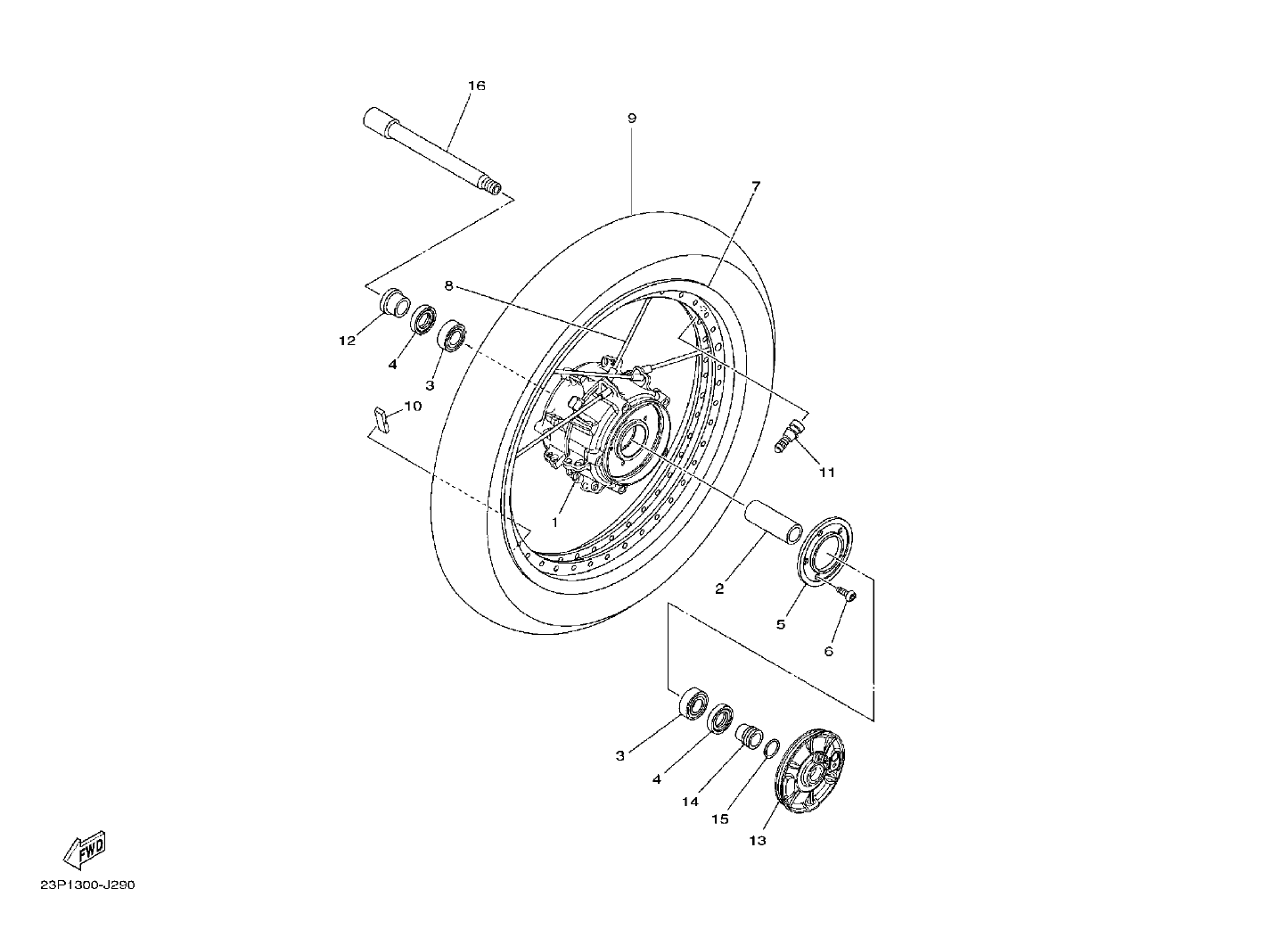 Billede til varegruppe FRONT WHEEL