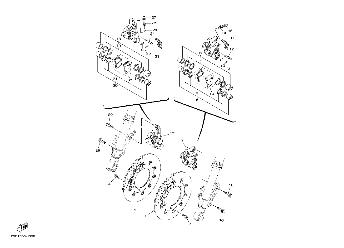 Billede til varegruppe TOMEN FRONT BRAKES