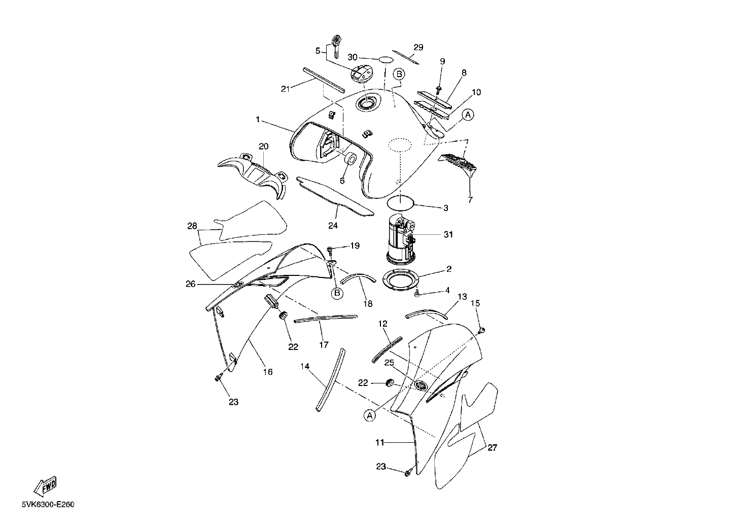 Picture for category GASOLINE TANK