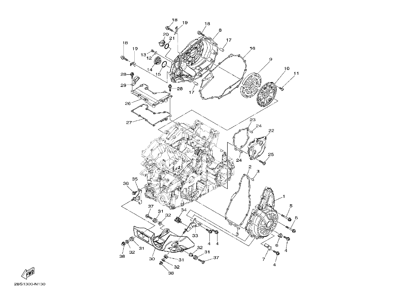 Billede til varegruppe COVER CRANKCASE