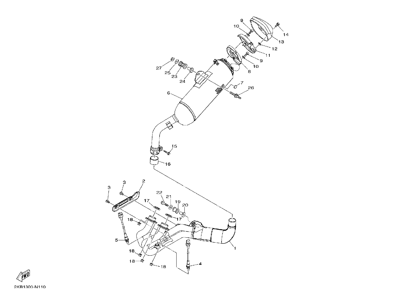 Billede til varegruppe EXHAUST SYSTEM
