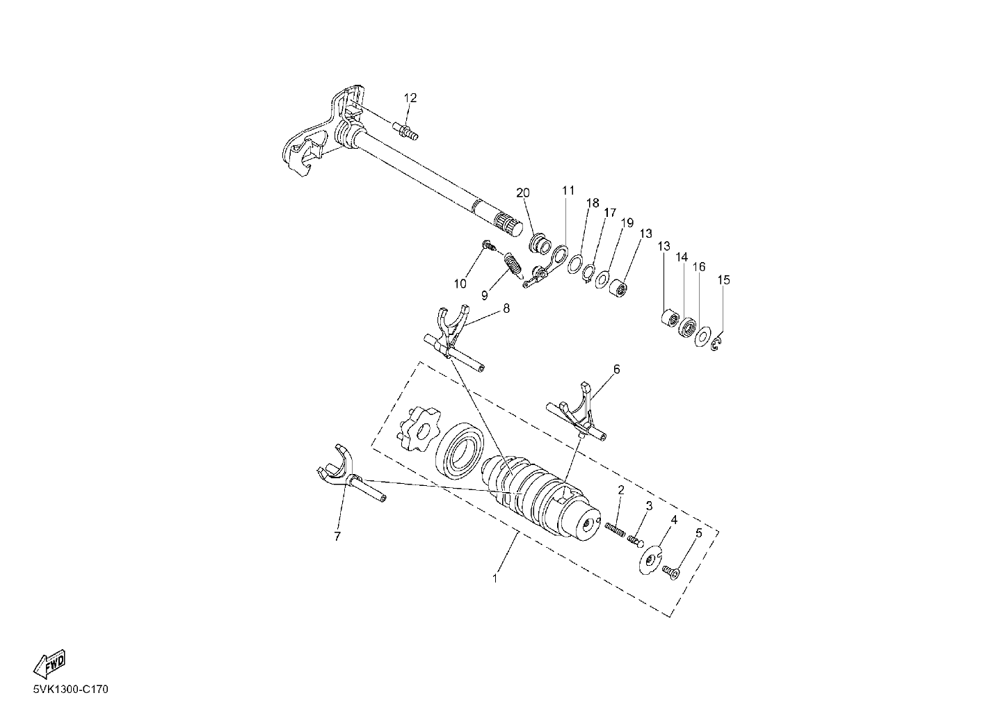 Picture for category MECHANISM GEAR SELECTION - PROK