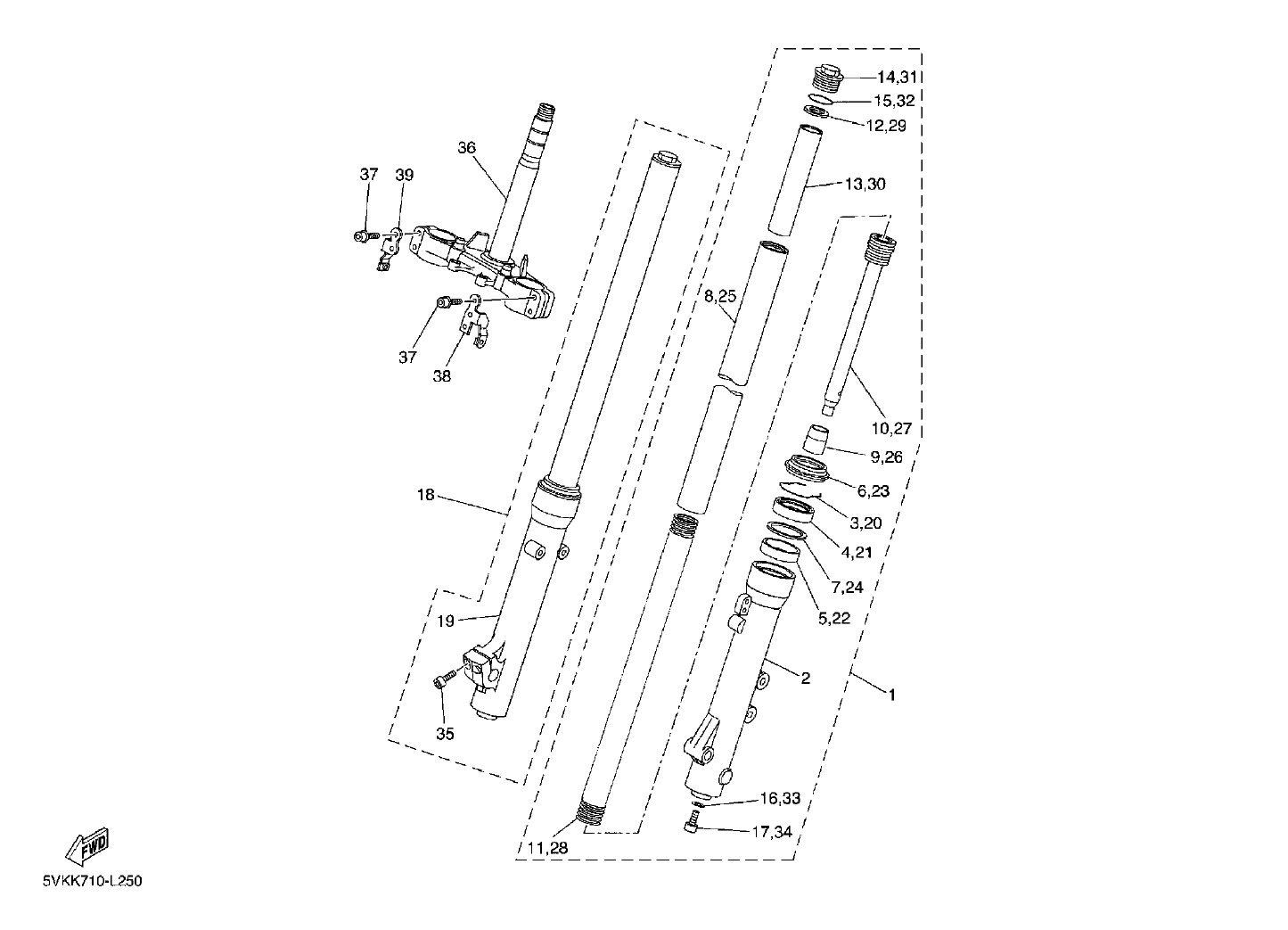 Picture for category FRONT FORK