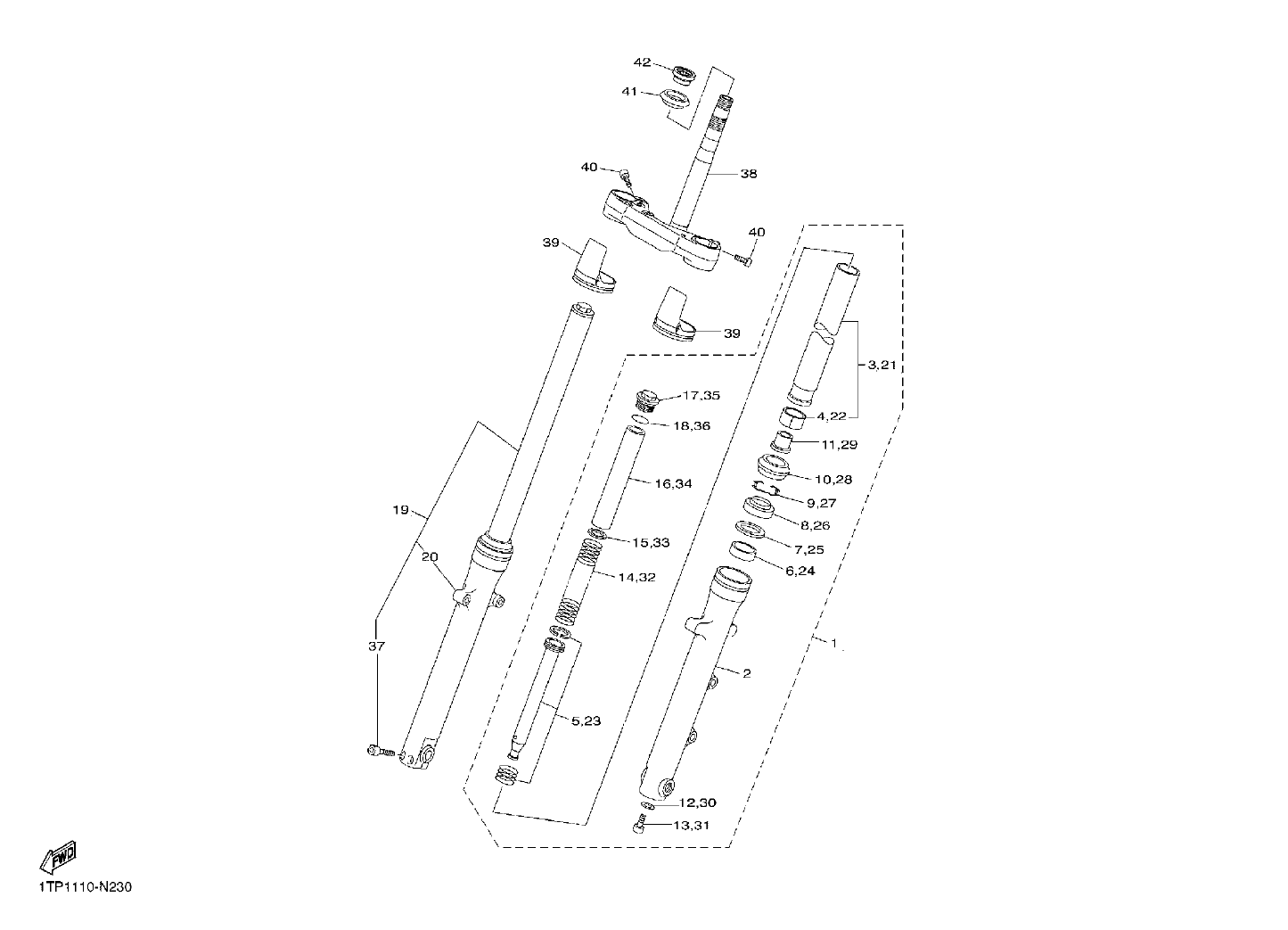 Picture for category FRONT FORK