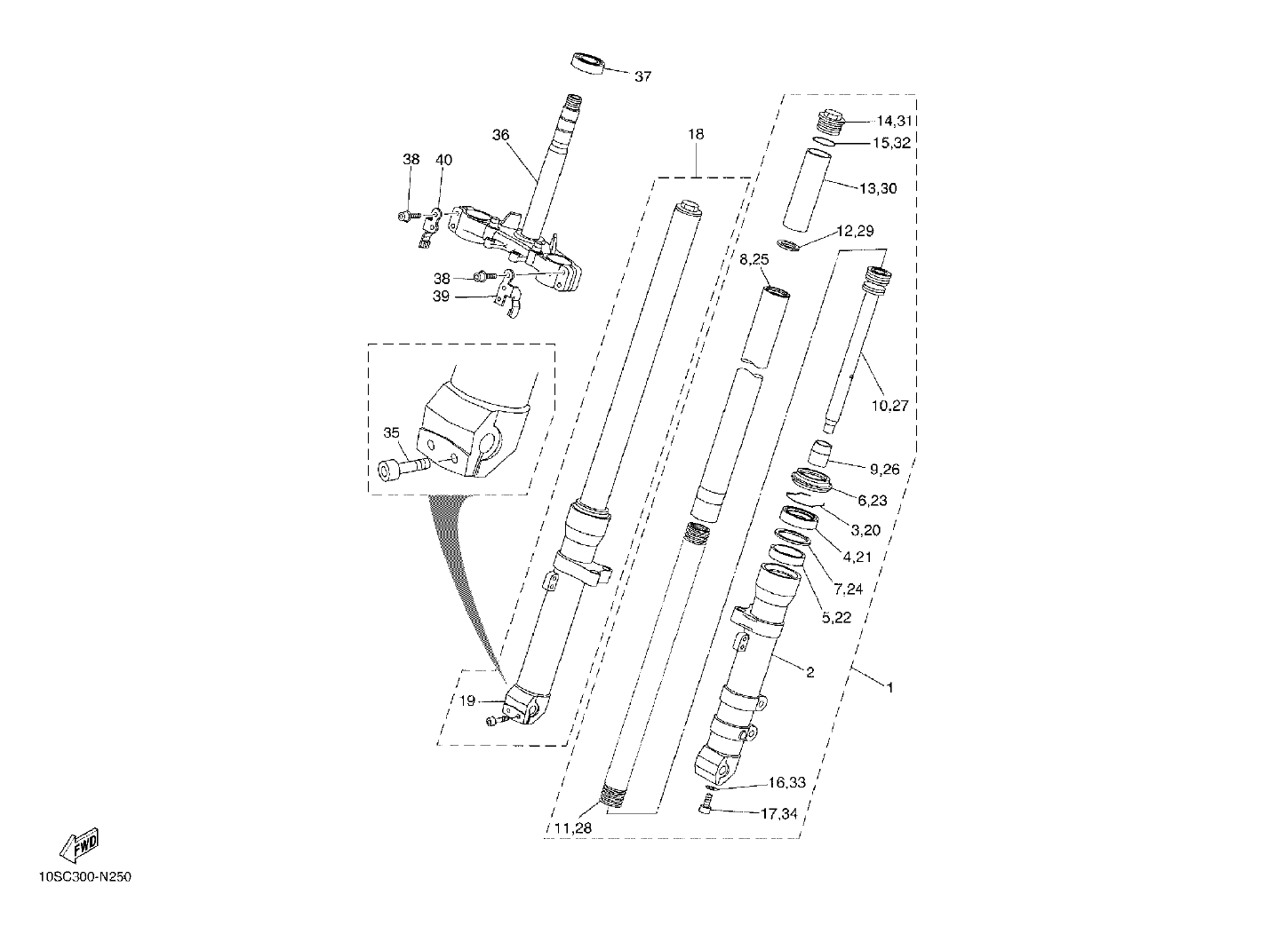 Picture for category FRONT FORK