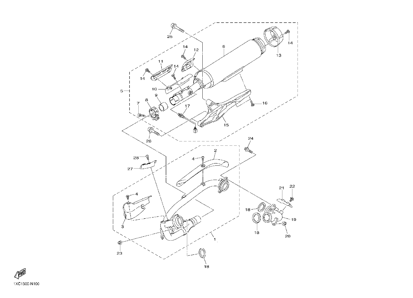 Picture for category EXHAUST SYSTEM