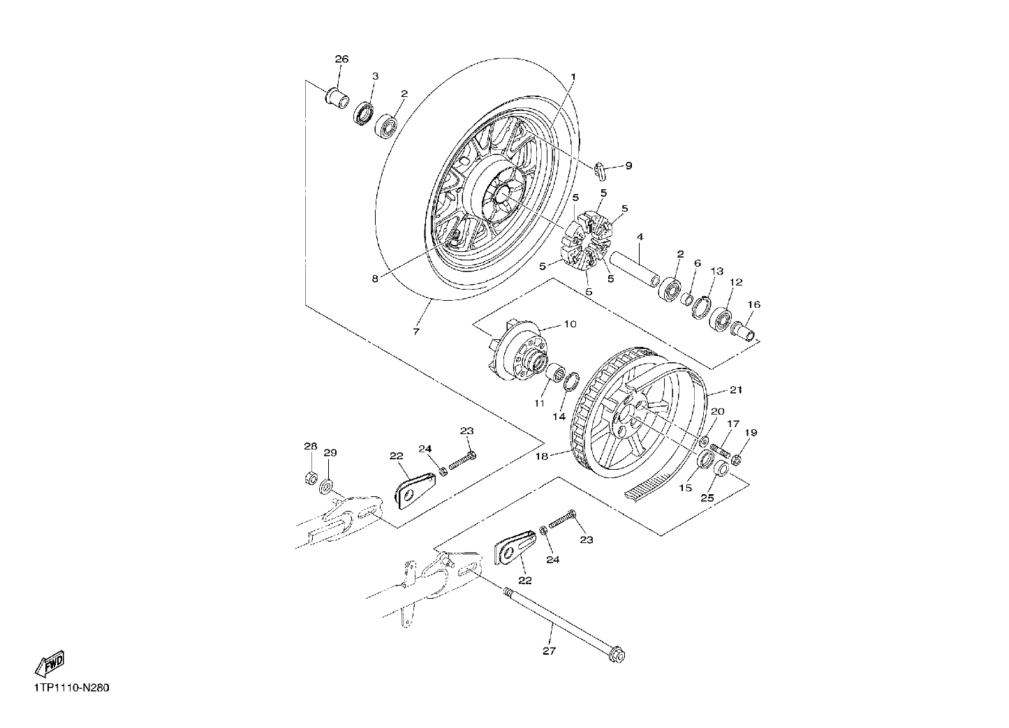 Picture for category REAR WHEELS