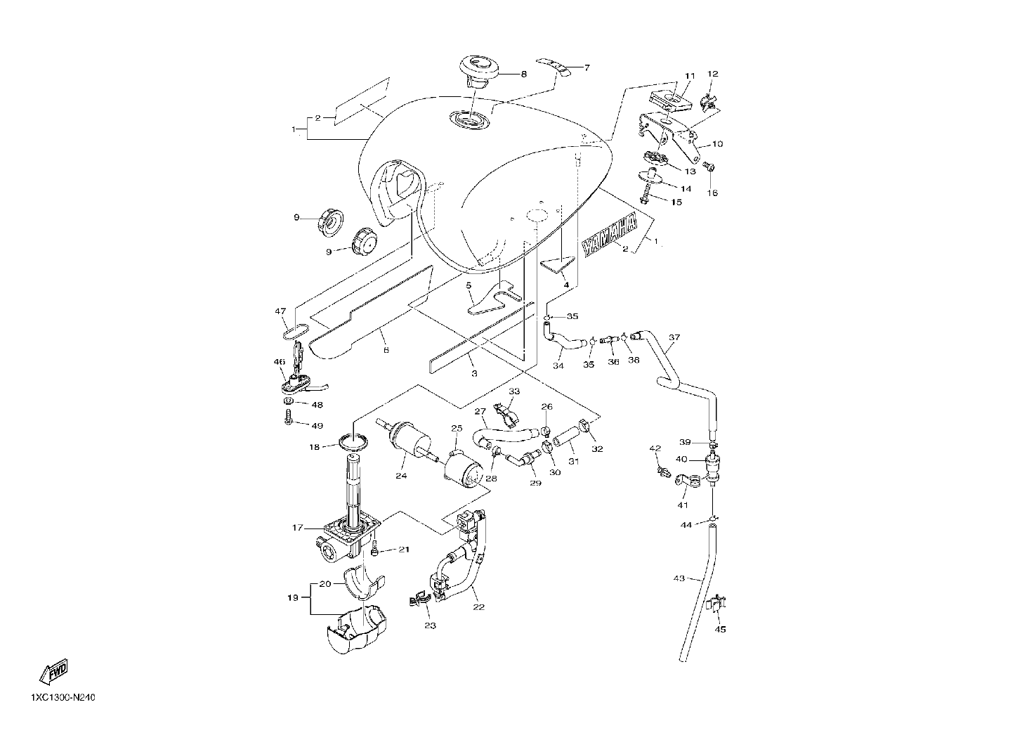 Billede til varegruppe GASOLINE TANK