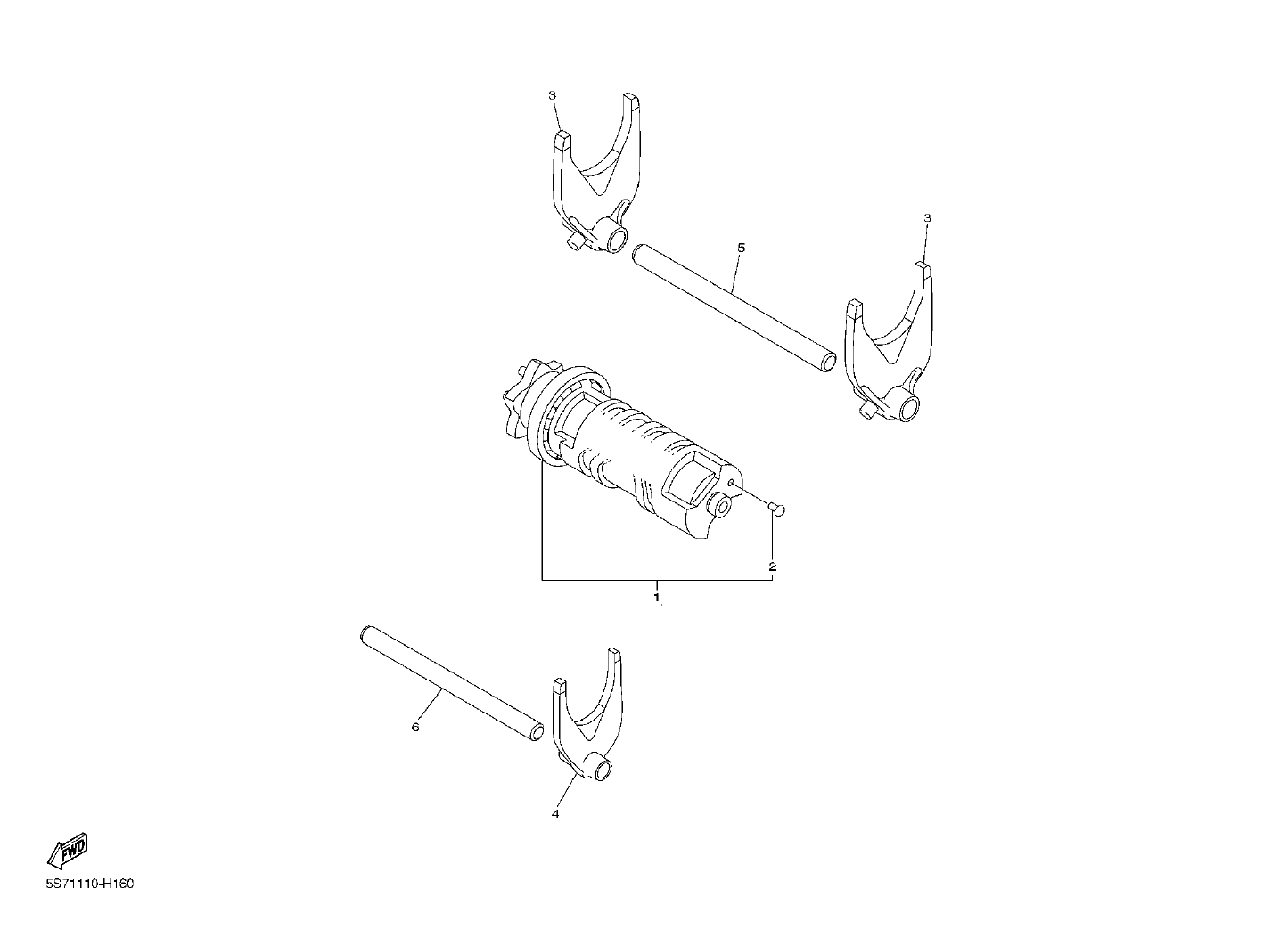 Billede til varegruppe MECHANISM GEAR SELECTION - PROK