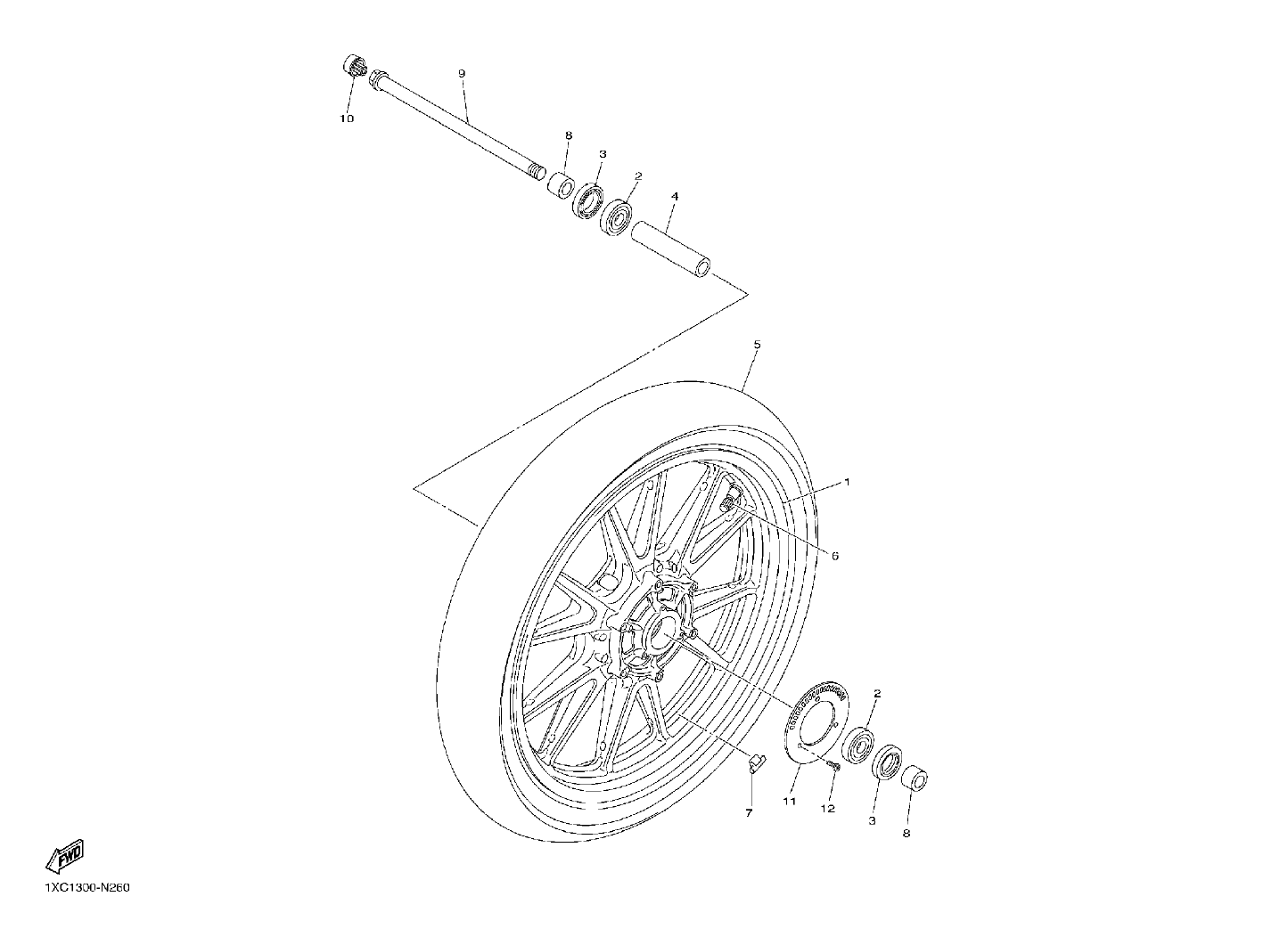 Billede til varegruppe FRONT WHEEL