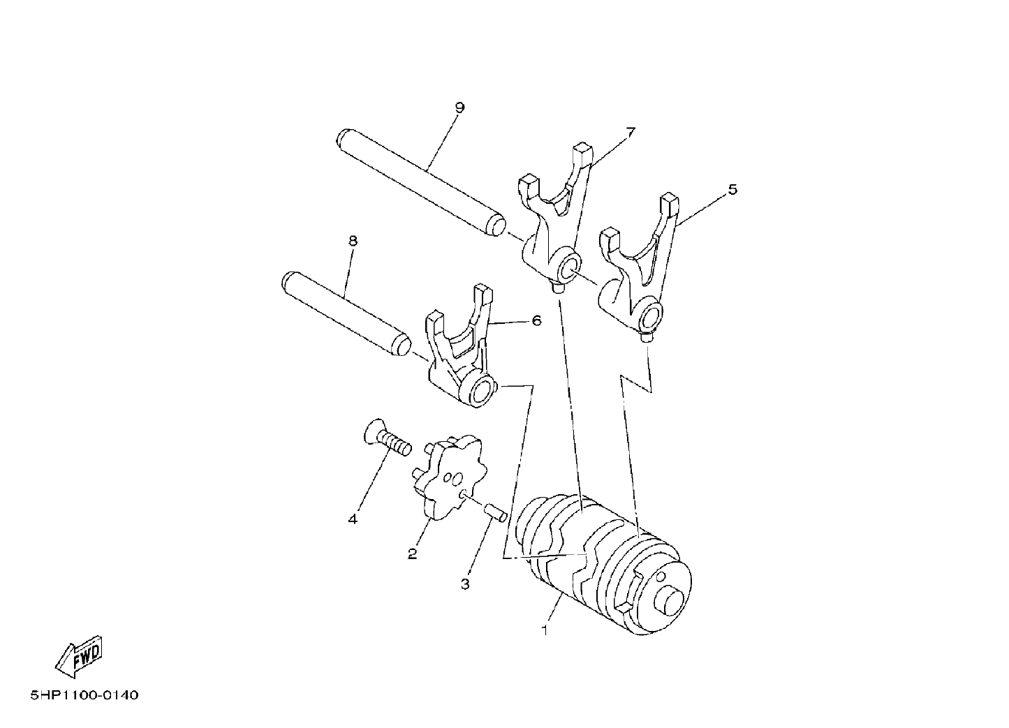 Billede til varegruppe MECHANISM GEAR SELECTION - PROK