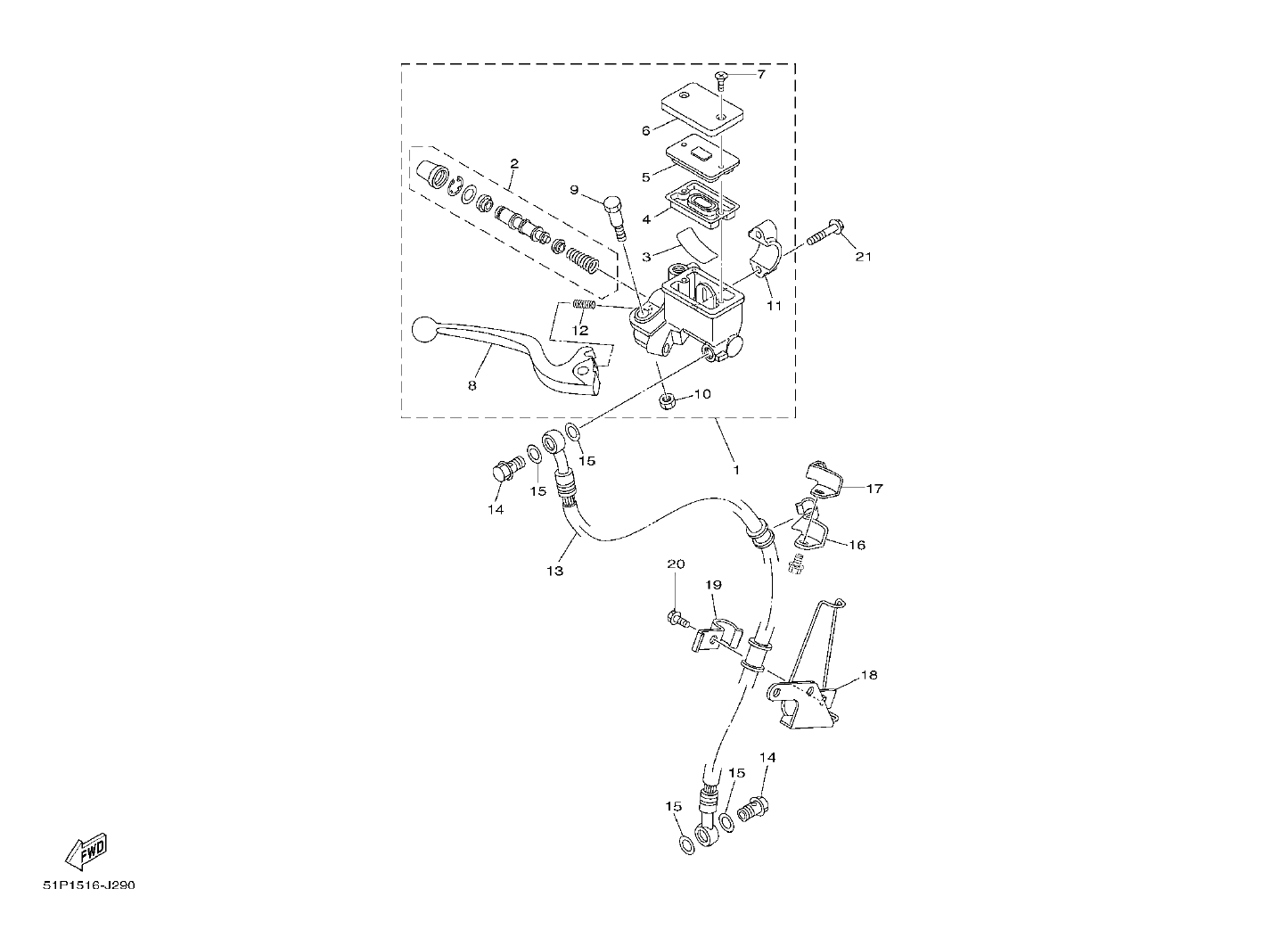Billede til varegruppe PUMP FRONT BRAKES