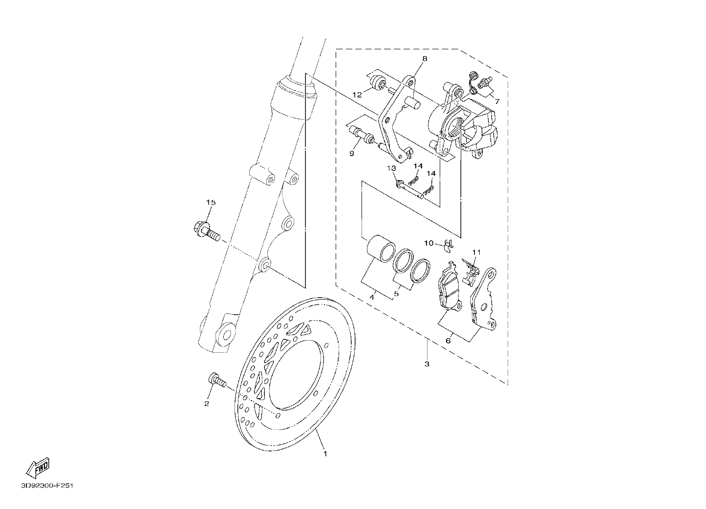 Billede til varegruppe TOMEN FRONT BRAKES