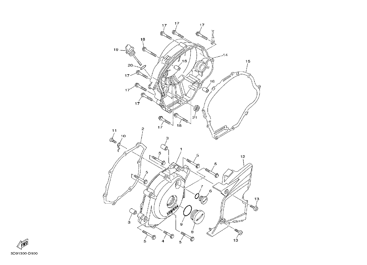 Billede til varegruppe COVER CRANKCASE