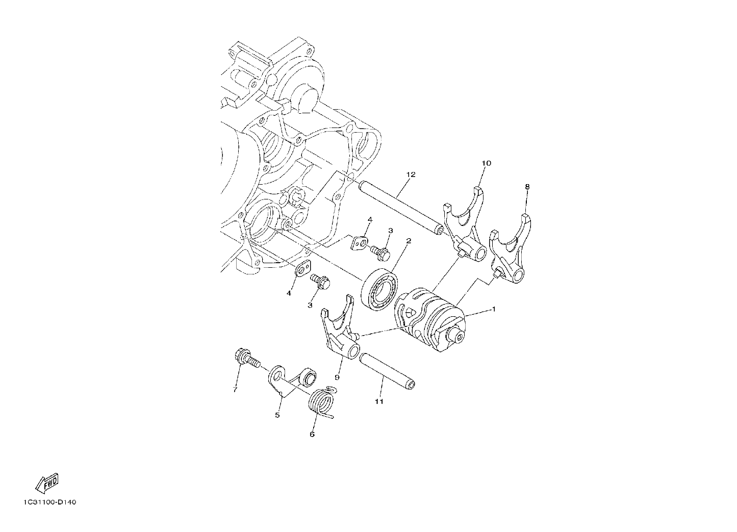 Billede til varegruppe MECHANISM GEAR SELECTION - PROK