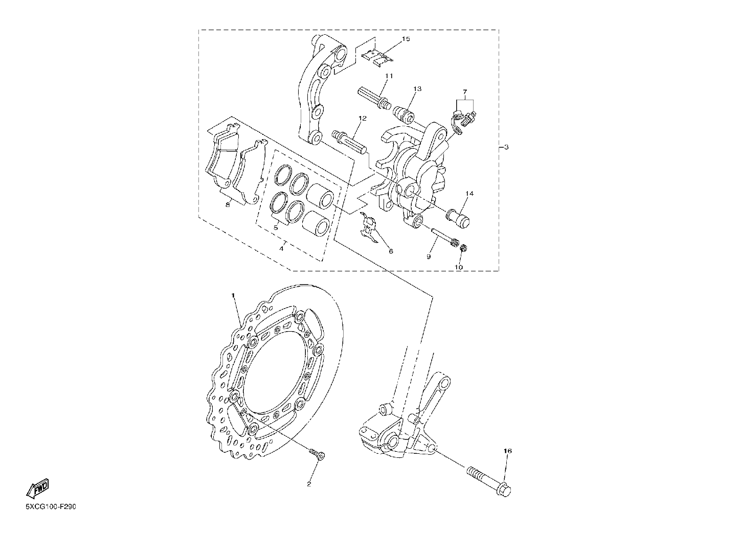 Billede til varegruppe TOMEN FRONT BRAKES
