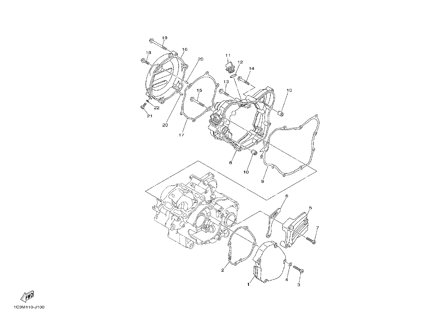 Billede til varegruppe COVER CRANKCASE