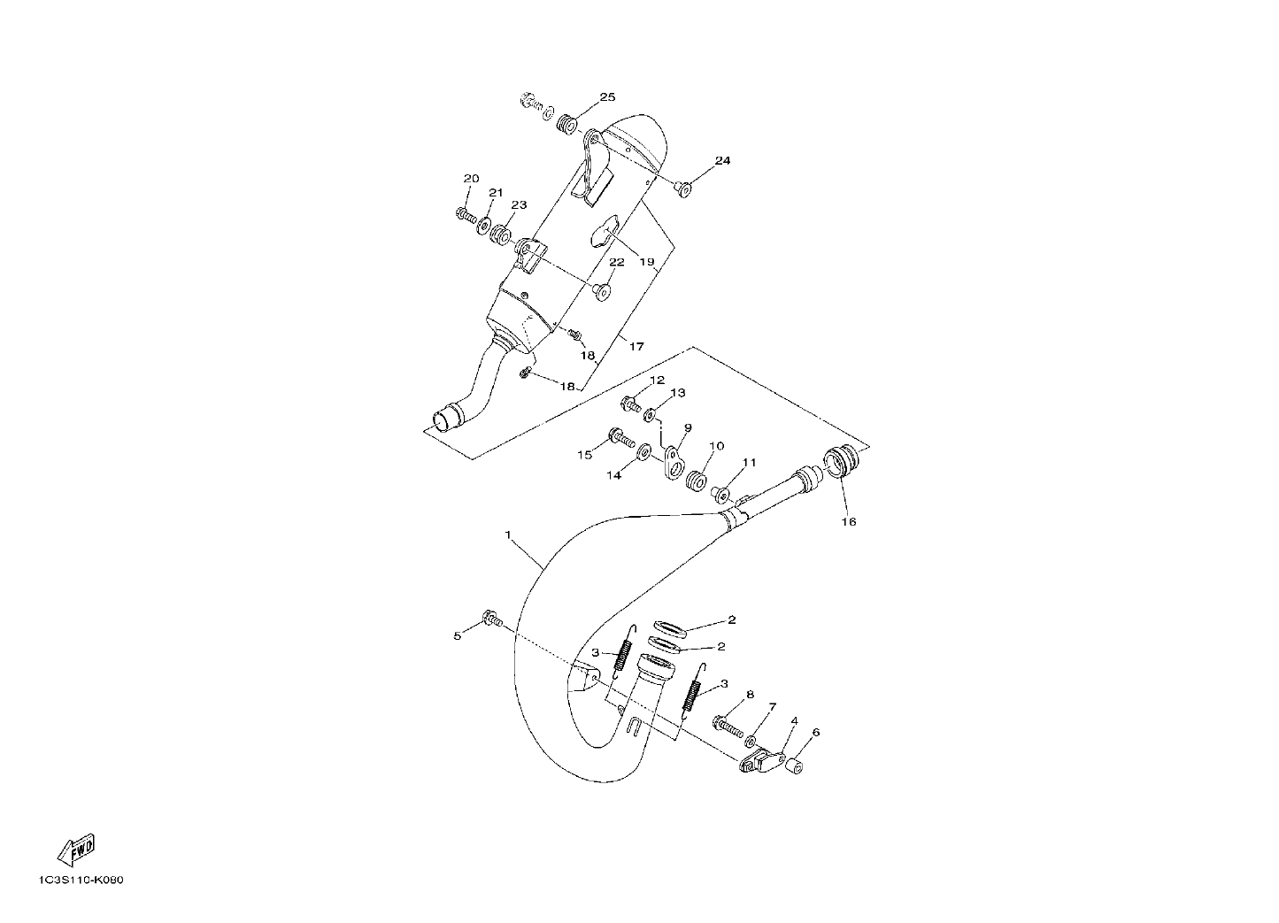 Billede til varegruppe EXHAUST SYSTEM