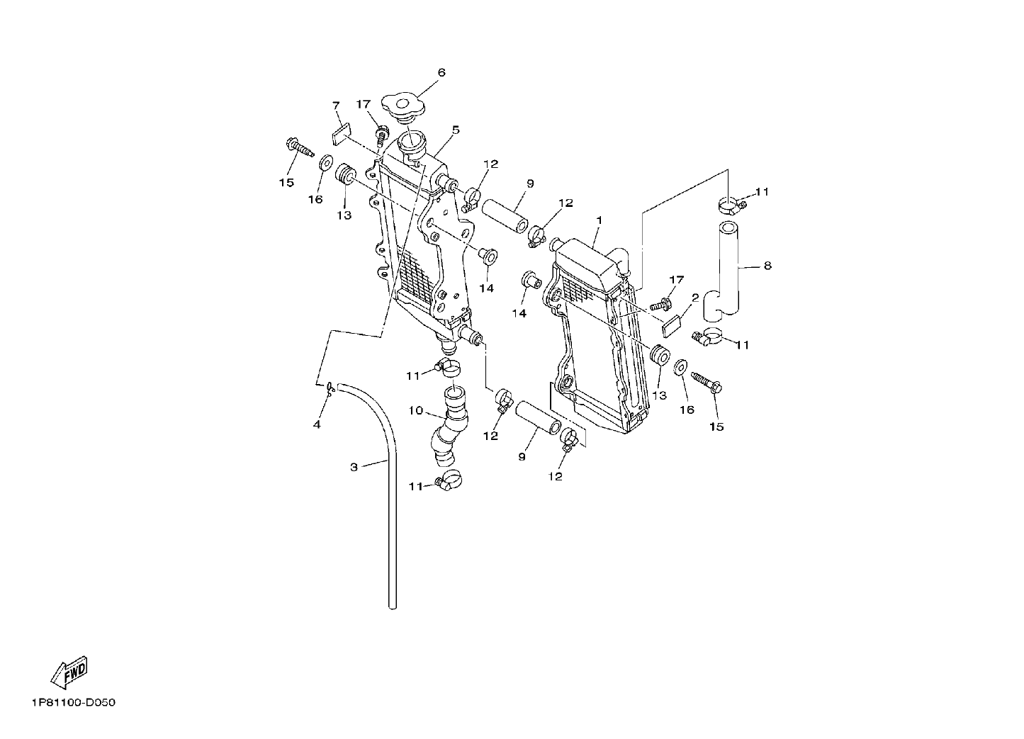 Billede til varegruppe Radiator - HOSE