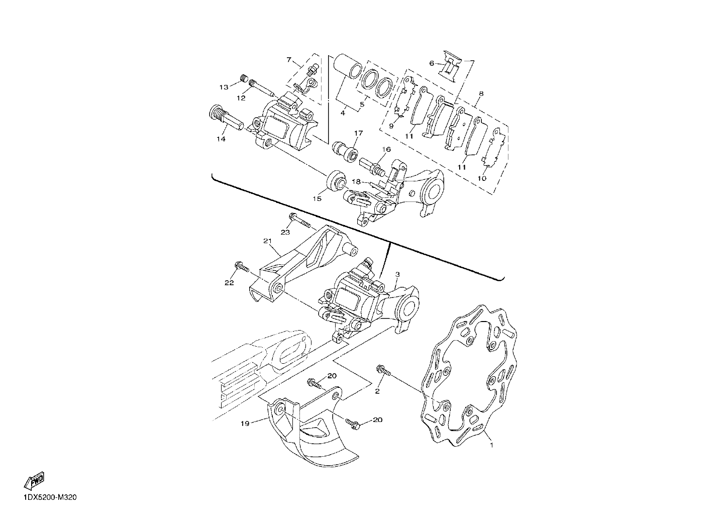 Billede til varegruppe TOMEN REAR BRAKES