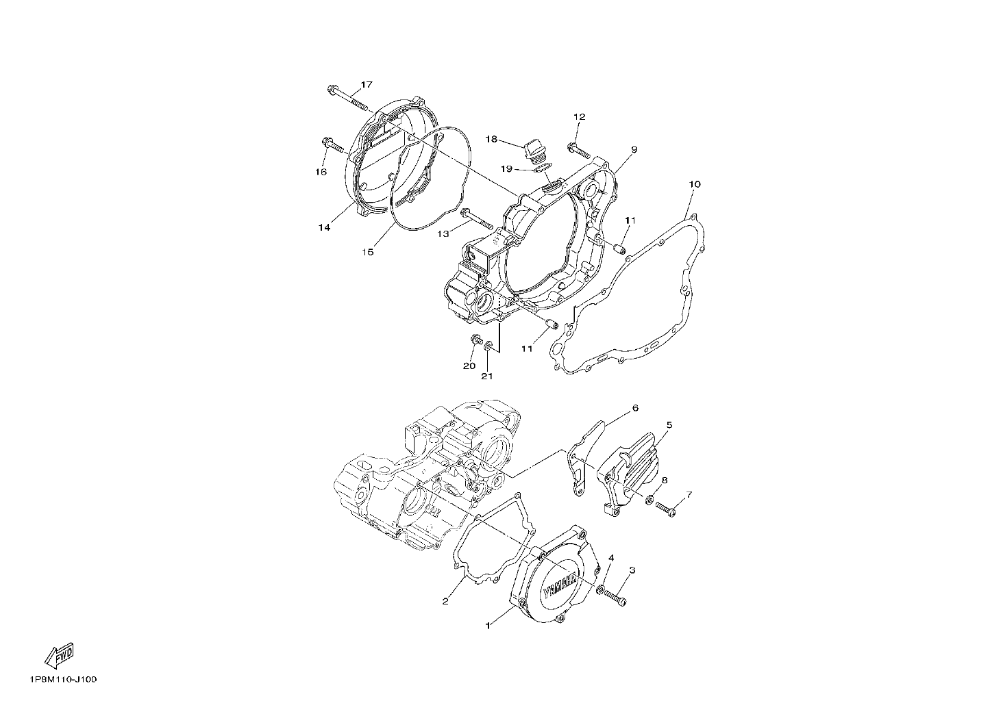 Billede til varegruppe COVER CRANKCASE