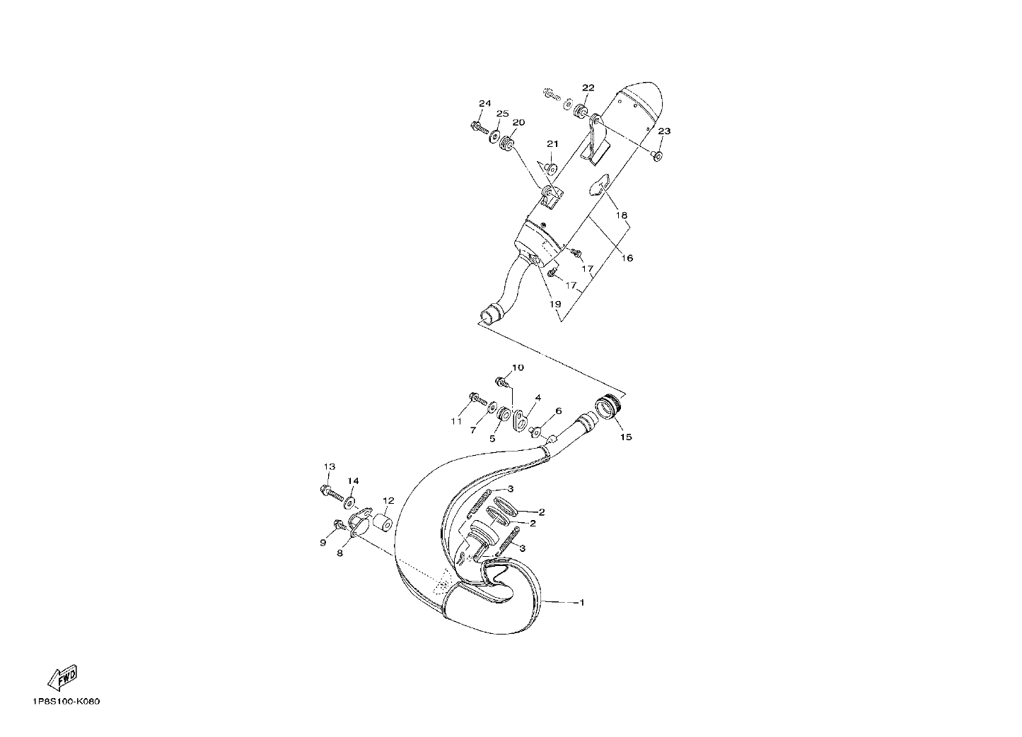 Billede til varegruppe EXHAUST SYSTEM