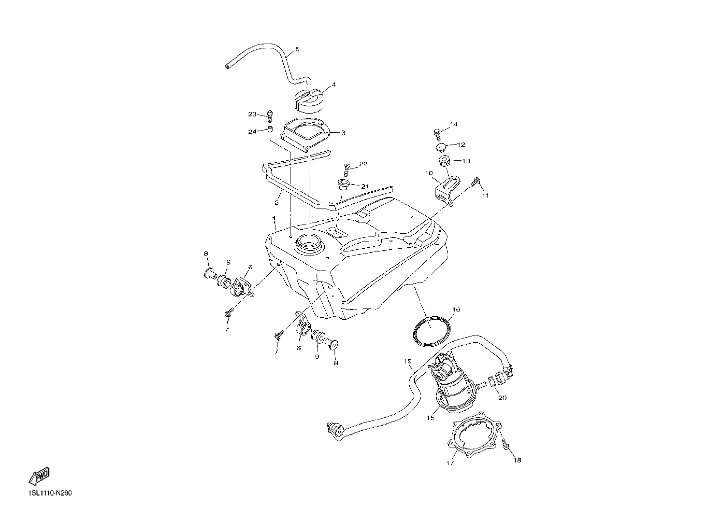 Billede til varegruppe GASOLINE TANK