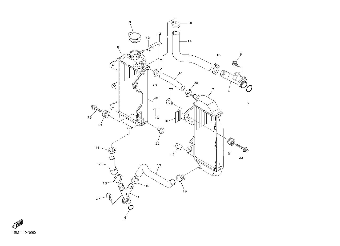 Billede til varegruppe Radiator - HOSE