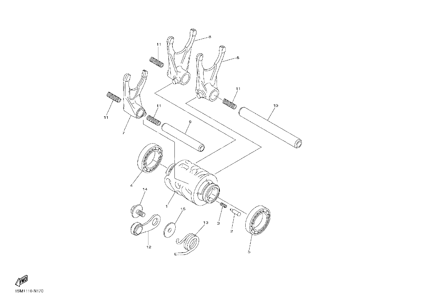 Billede til varegruppe MECHANISM GEAR SELECTION - PROK