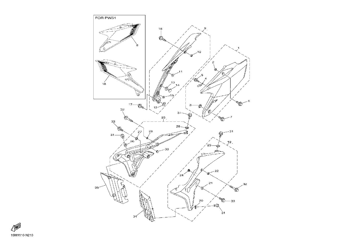 Billede til varegruppe SIDE COVERS