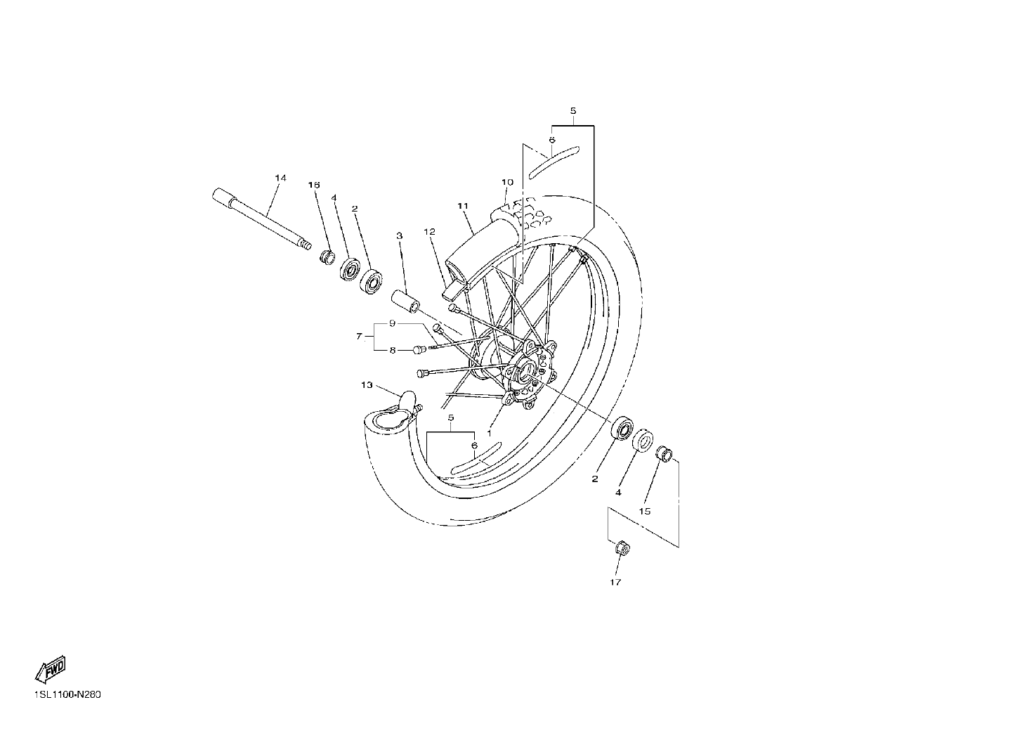 Billede til varegruppe FRONT WHEEL