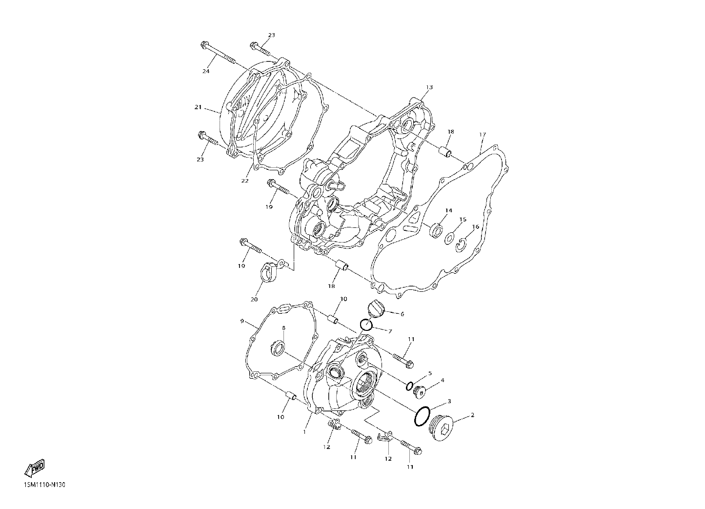 Billede til varegruppe COVER CRANKCASE