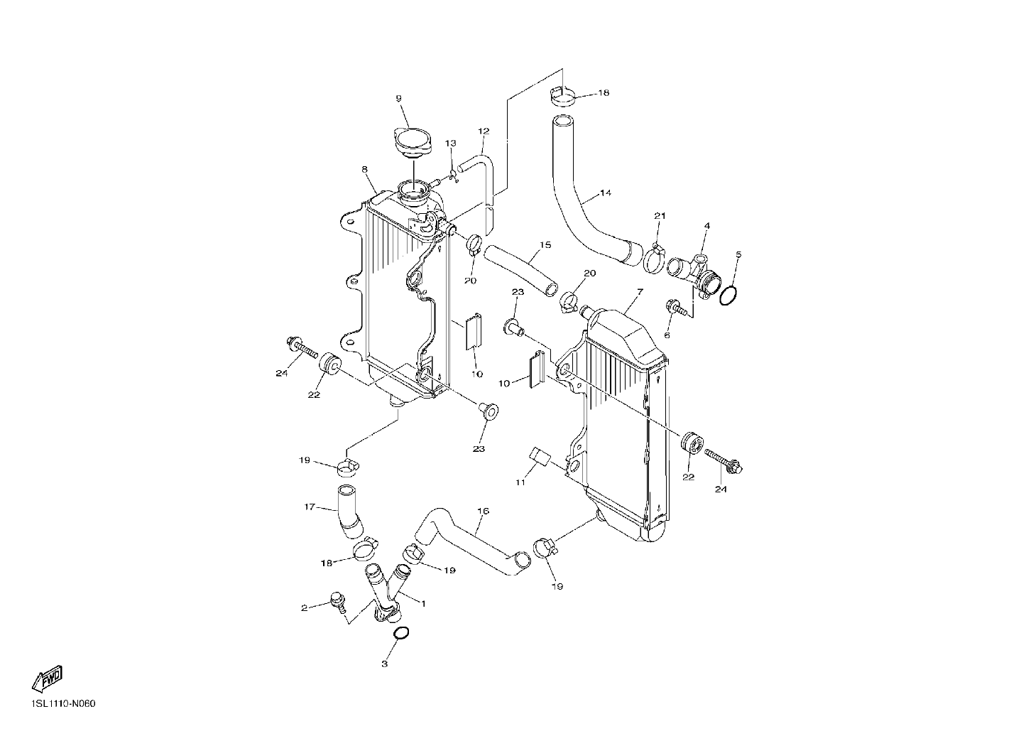 Billede til varegruppe Radiator - HOSE